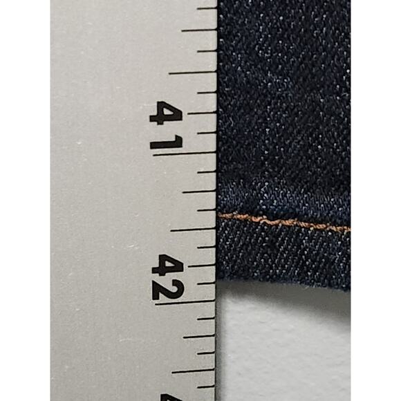 White House Black Market Women’s Dark Wash Boot Leg Denim Jeans Size 8R NWOT - Picture 9 of 11